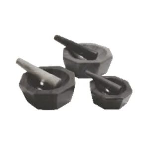 Mortor & Pestle, Agate, Black